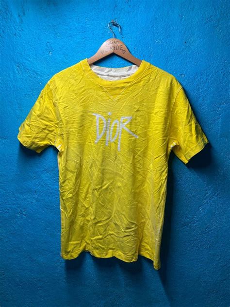 dior shawn stussy shirt
